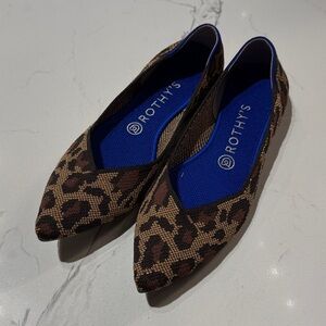 Rothy’s The Point Retired Leopard Print Women's Flats